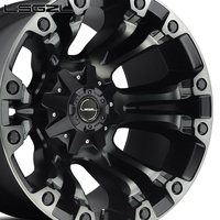Jantes en alliage forgé sur mesure, concaves profondes, tout-terrain, 5x127 5x130 6x139.7 17 18 20 21 22 24 26 pouces pour Jeep Wrangler F150 GMC