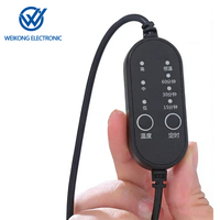 Câble de Commutation 5V 12V à Contrôle de Température pour Matelas de Thérapie par Lumière Rouge Infrarouge pour Domotique avec Protection IP65 et Courant Nominal 2A
