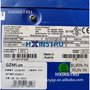 เซอร์โวไดรฟ์ Kollmorgen SERVOSTAR 620 S62000 14kVA มือสอง H H - Product Image 4