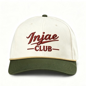 Custom Two Tone Curved Brim Baseball Cap Custom Embroidery Logo Adjustable Plastic Snapback <b>Dad</b> <b>Hat</b> For Men Casual Daily Outdoor - Product Image 1