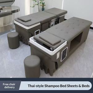 Table de massage multifonction professionnelle avec rangement pour salon de coiffure, spa et relaxation - Product Image 5