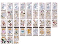 Tuiles de Mahjong américaines en acrylique à motif nacre, fabriquées en Chine, ensemble cadeau pour la maison, finition polie à la main, haut de gamme, 160 pièces