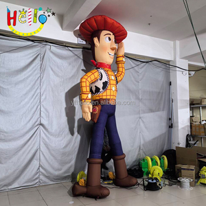Accessoires de <span class=keywords><strong>cowboy</strong></span> ouest personnalisés personnage de dessin animé extérieur grands cowboys gonflables - Product Image 3