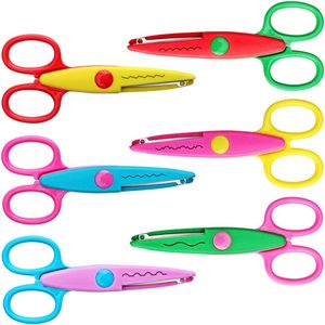 Ciseaux à lame zigzag de haute qualité pour enfants, ciseaux de bricolage pour enfants, ciseaux de découpe pour papier décoratif - Product Image 1
