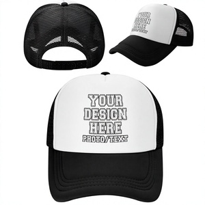 Bulk Custom Trucker <b>Hats</b> Personalized Text Name Logo Mesh <b>Cap</b> for Men Women Sports Casual Outdoor Adjustable <b>Caps</b> OEM ODM - Product Image 1