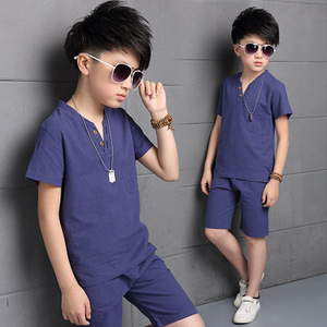 Vêtements pour enfants de haute qualité, vêtements d'été pour enfants, vêtements coréens mignons et décontractés pour jeunes garçons, ensembles de vêtements pour garçons, vêtements pour enfants - Product Image 3