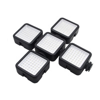 Unité d'éclairage LED miniature W49 pour la photographie et la vidéographie, lampe portable, lumière de suivi LED
