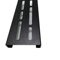 Accessoires de guitare Custom Core Created C-0015, pédale multi-effets en alliage d'aluminium noir, solide et élégante pour guitare