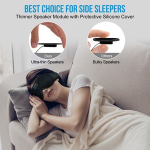 <span class=keywords><strong>Masque</strong></span> de sommeil intelligent Bluetooth 54 en soie glacée <span class=keywords><strong>avec</strong></span> logo personnalisé et fonction anti-lumière - Product Image 3