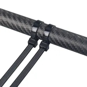Zip Ties Strap Nylon 66 Cable Ties Self-locking Plastic Custom Color White 2.5x200mm Black Accept Small XINJUHUI Customization