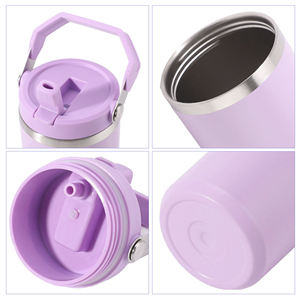 Termo de Aventura Clásico Personalizado de 30oz/20oz, de Doble Pared, Acero Inoxidable, Aislamiento al Vacío, con Asa, para Viaje, con Pajita, 12-24 Horas - Product Image 3