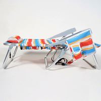 Chaise de camping et de plage en aluminium léger de haute qualité, design moderne personnalisé pour les loisirs en plein air, pour les hôtels, les chambres