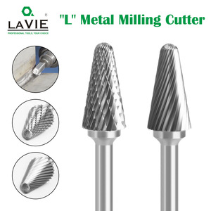 Fresa Rotativa Cónica de Carburo Laiwei de 20mm con Una Hilera de Dientes para Máquina de Grabado, Fresa de Carburo Cementado HRC65 - Product Image 4