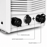Machine à souder numérique MIG MAG 350A 500A Inverter CO2 à gaz de protection, soudeuse triphasée 380V double IGBT MMA avec démarrage à chaud et fonction Arc Force