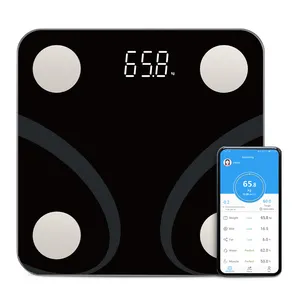 Fat Scale Canny Body Fat Composition Weight Measurements Led Digital Display Blue Tooth Smart Scale