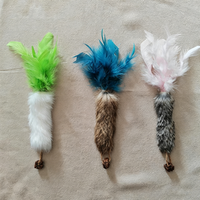 Jouets en peluche pour animaux de compagnie : Poulpe Lapin, Jouet pour chien, Jouet pour chat avec queue de lapin en forme de poulpe