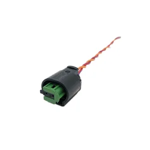 Arnés de conector de Sensor de temperatura para coche eléctrico, Conector de 2 pines para exterior, E38, E39, E46, E53, E60, E66, E70, E90, 318, 320, 325