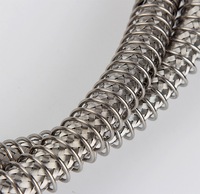 Tuyau d'air flexible tressé en métal haute pression avec raccord NPT femelle ou mâle de 1/4 pouce, 1 m