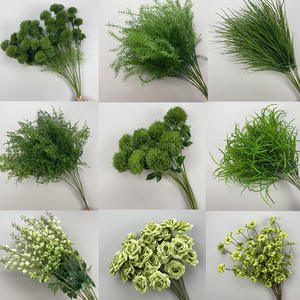 Arrangement de fleurs artificielles de verdure de mariage gypsophile eucalyptus forêt fleurs de soie matériaux floraux pour la décoration - Product Image 2