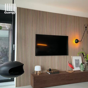 Paneles Acústicos de MDF y Poliéster de Alta Calidad, Modernos, Ignífugos, Ecológicos, con Aislamiento Acústico Certificado <span class=keywords><strong>para</strong></span> Hoteles y Apartamentos - Product Image 4