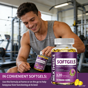 Extracto de Cardo Mariano Estándarizado con 80% de Silimarina, Apoya la Salud del Corazón, la Inmunidad, la Piel y la Reparación Celular, Suplemento Herbal - Product Image 6