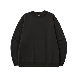 Heavyweight 325G Terry Sudaderas Plain Crewneck Pullover Sudaderas en blanco Logotipo personalizado - Product Image 3