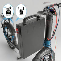 Paket Baterai Lithium Pengganti Kursi Roda 24V yang Dapat Dilepas dan Ditarik, 10Ah 12Ah 20Ah, Cadangan Rehabilitasi Medis untuk Kursi Roda