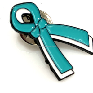 Insignia de esmalte de defensa del VIH-Pin de concientización sobre el SIDA para eventos de campaña - Product Image 4