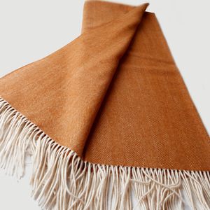 <span class=keywords><strong>Plaid</strong></span> en laine mélangée à pompons, polyvalent, pour climatiseur, voyage et décoration intérieure - Product Image 4