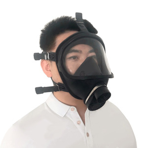 Venta Directa de Fábrica, Máscara de Gas Completa con Certificación CE, con Cartucho de Nivel 3, Protección Contra Gases Ácidos - Product Image 2