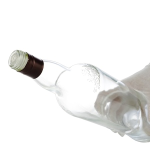 Bán buôn 1L tái chế chai thủy tinh cho đồ uống có ga 1000ml nước trái cây <span class=keywords><strong>Soda</strong></span> nước giải khát nước khoáng chai rỗng với vít cap - Product Image 3