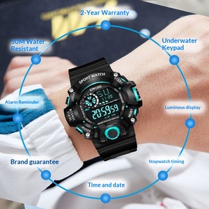 Orologio Sportivo di Lusso da <span class=keywords><strong>Uomo</strong></span> Digitale <span class=keywords><strong>e</strong></span> Analogico, Orologio Elettronico Sportivo con Display Digitale Luminoso - Product Image 5