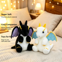 Produit phare : Jouets en peluche super doux rembourrés de coton PP, mignons dinosaures dragons volants, vente en gros pour enfants, conception OEM ODM