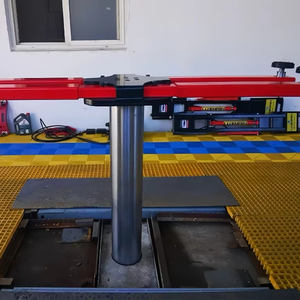 Elevador de Autos Subterráneo de Dos Postes Beijing WS de Alta Capacidad 4T, Elevador Hidráulico Tipo X de 4 Brazos con Soporte Estable y Nivelación a Nivel del Suelo - Product Image 1