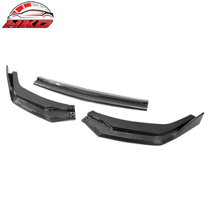 Compatible con Ford Mustang 24-26, Alerón Delantero de 3 Piezas, Divisor con Estampado de Fibra de Carbono, Accesorio Exterior de Alta Calidad - Product Image 5