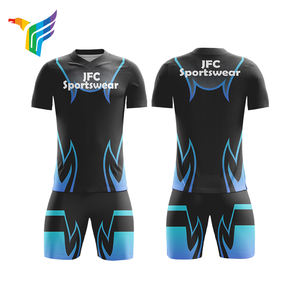 האיכות הטובה ביותר פשוט סגנון לנשימה סובלימציה נוער כדורגל ג 'רזי חדש כדורגל ג' רזי סט סין עשה כדורגל גופיות - Product Image 6