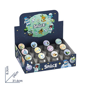 Ensemble de blocs de construction sur le thème de la capsule spatiale JY, figurine d'astronaute robot, mini figurine, boîte mystère en boule de cristal, jouet éducatif pour enfants, cadeau - Product Image 6