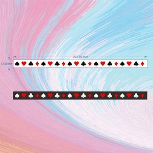 Bracelet de sport en silicone style poker, bracelet de danse urbaine, jeu de cartes, bracelet en caoutchouc rempli d'encre pour promotions - Product Image 6