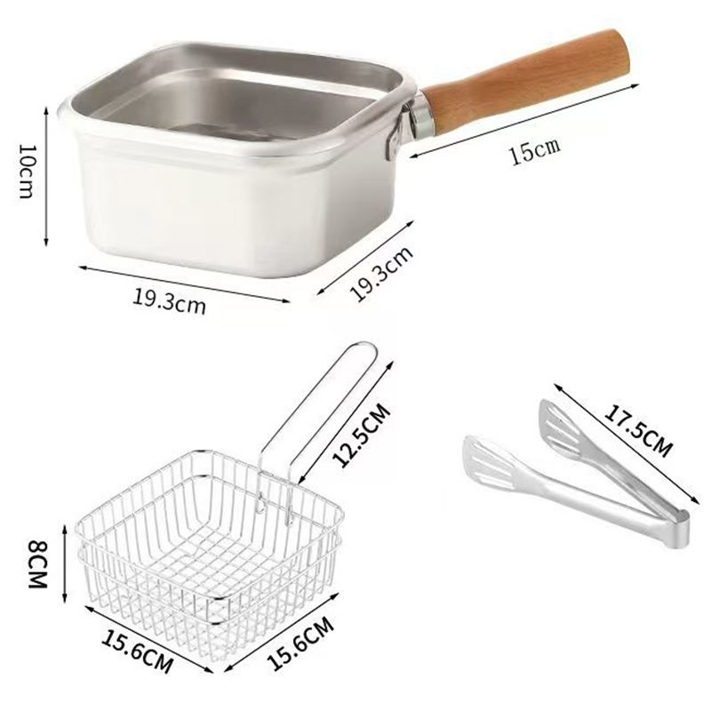 Acier inoxydable (3 pièces)