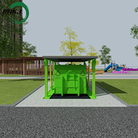 Compacteur de déchets souterrain municipal anti-corrosion haute capacité RNKJ