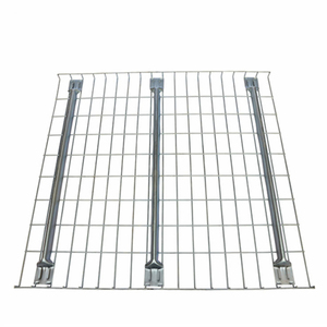 Tùy Chỉnh Dây Lưới Giá Có Thể Gập Lại Thép Lưu Trữ Lớn Lồng Dây Giỏ Decking Pallet <span class=keywords><strong>Container</strong></span> Cho Kho - Product Image 1