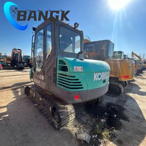Miniescavatore Kobelco SK60C di Seconda Mano dal Giappone a Buon Prezzo con Componenti Principali di Isuzu, Kawasaki, Cuscinetti e PLC - Product Image 3