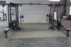 Equipo de Gimnasio Comercial, Multiestación Jungle Gym de 8 y 16 Puestos para Fitness Comercial - Product Image 4