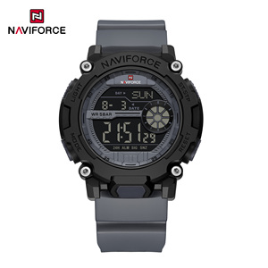 NAVIFORCE 7133 Nouvelles montres multifonctions pour hommes Bracelet en TPU <span class=keywords><strong>Affichage</strong></span> numérique Écran Montres électroniques pour garçons Sport Horloges pour hommes - Product Image 2