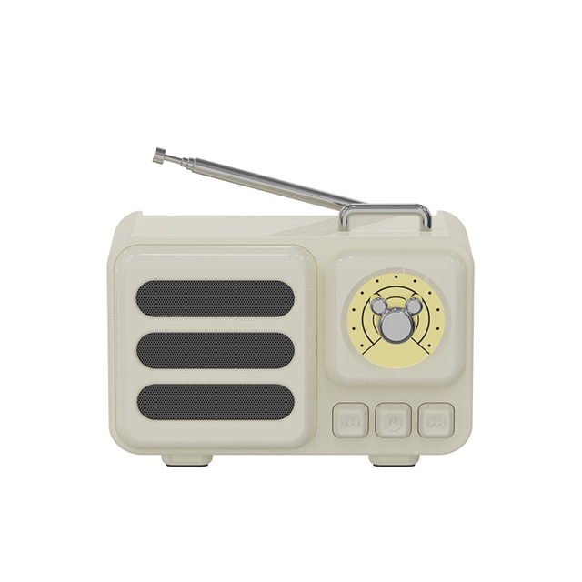 Creative Retro Mini Speaker Portable Audio Player, Perfect for Children's Day Promotion & Custom Gifts