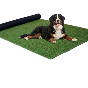 <span class=keywords><strong>Gazon</strong></span> <span class=keywords><strong>synthétique</strong></span> haute densité 20 mm pour aire de jeux scolaire, en PP, durable, résistant aux UV, imperméable, avec trous de drainage, adapté aux animaux domestiques, en <span class=keywords><strong>rouleau</strong></span> - Product Image 1