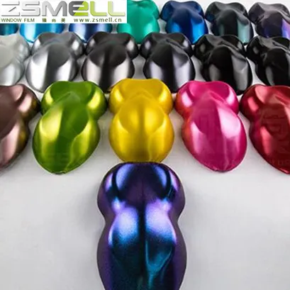 Metallic Pearl Glossy/Matte Bubble Free Auto verpackung Dehnbare Perle Matt Electro Metallic Vinyl Auto Chrom Wrap Vinyl