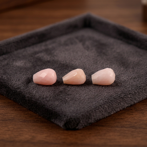 Piedras Preciosas Sueltas de Ópalo Rosa Natural de Alta Calidad, 7X10MM, Corte Facetado en Forma de Gota, Certificadas por Terceros, Marca Gopika - Product Image 3