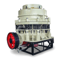 Équipement de concassage à cône série PY 1200, machine de concassage à cône à ressort en pierre de basalte de minerai de fer et d'or de Colombie