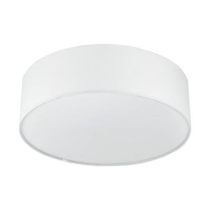 Plafón de techo LED regulable de 22W, 3000K a 6500K, tela blanca, ideal para iluminación de ambientes y decoración. - Product Image 1